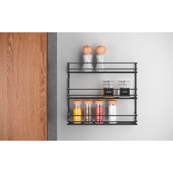 Nástěnný organizér na kořenky z nerezové oceli Pepito – Metaltex-image-1