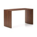 Pracovní stůl v dekoru ořechu 60x140 cm Litto – Kave Home