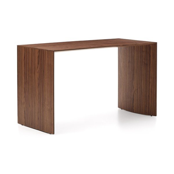 Pracovní stůl v dekoru ořechu 60x140 cm Litto – Kave Home