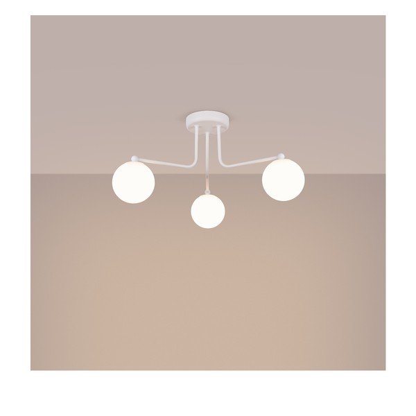 Bílé stropní svítidlo Beam – Sollux-image-1