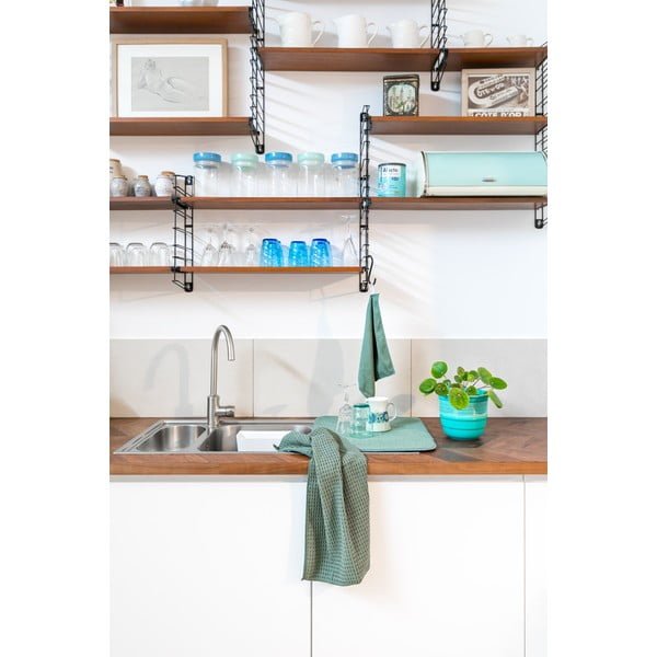 Utěrky v sadě 2 ks z mikrovlákna 40x60 cm Waffle – Tiseco Home Studio-image-3