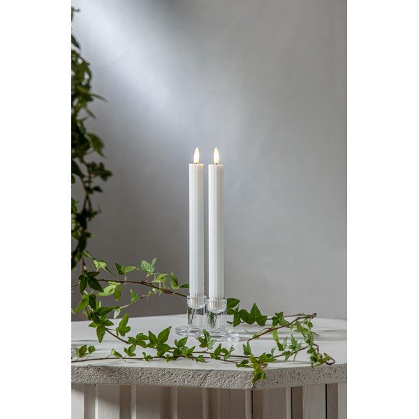 LED svíčky v sadě 2 ks (výška 25 cm) Flamme Stripe – Star Trading-image-3