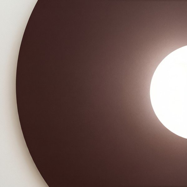 Hnědé kovové nástěnné svítidlo ø 50 cm AKE – Thoro-image-3