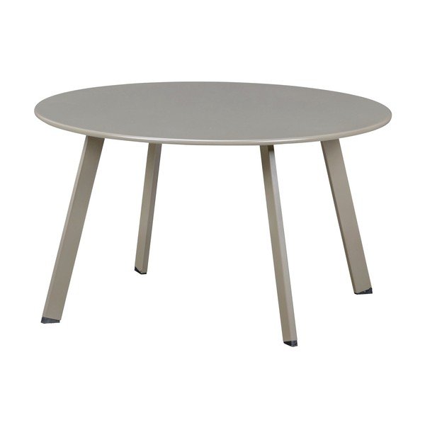 Kovový kulatý zahradní konferenční stolek ø 70 cm Fer – WOOOD-image-1