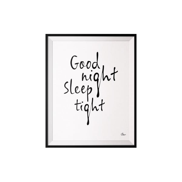 Plakát Good Night, 40x50 cm