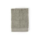 Zelenošedý bavlněný ručník 70x50 cm Classic - Zone