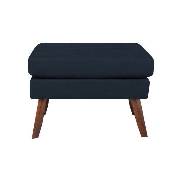 Tmavě modrý taburet Mazzini Sofas Elena-image-2