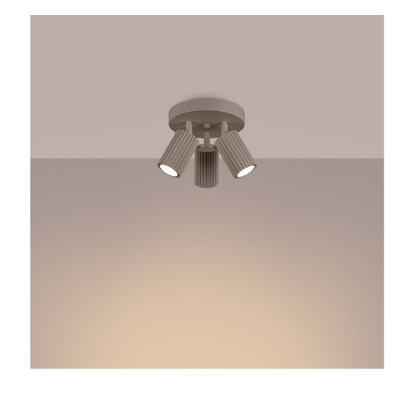 Taupe kovové bodové svítidlo Gleam – Sollux-image-1