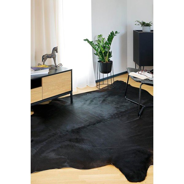 Černá kožešina 210x200 cm - Narma-image-1