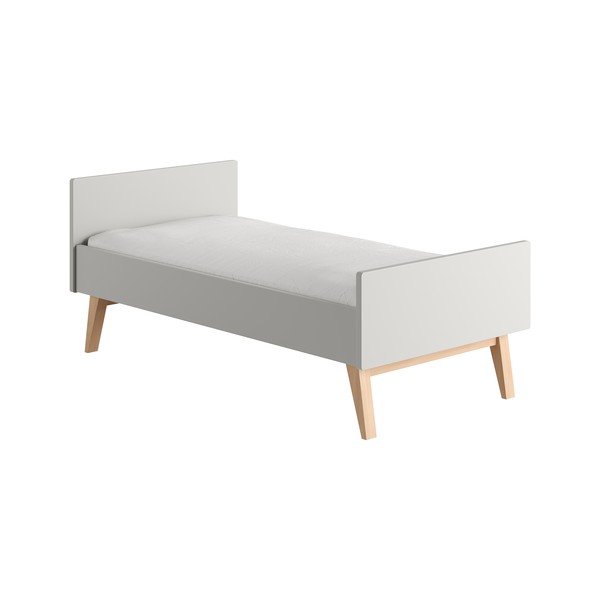 Šedá postýlka 70x140 cm Swing – Pinio-image-4