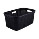 Hnědý koš na prádlo Curver Style Basket, 45 l