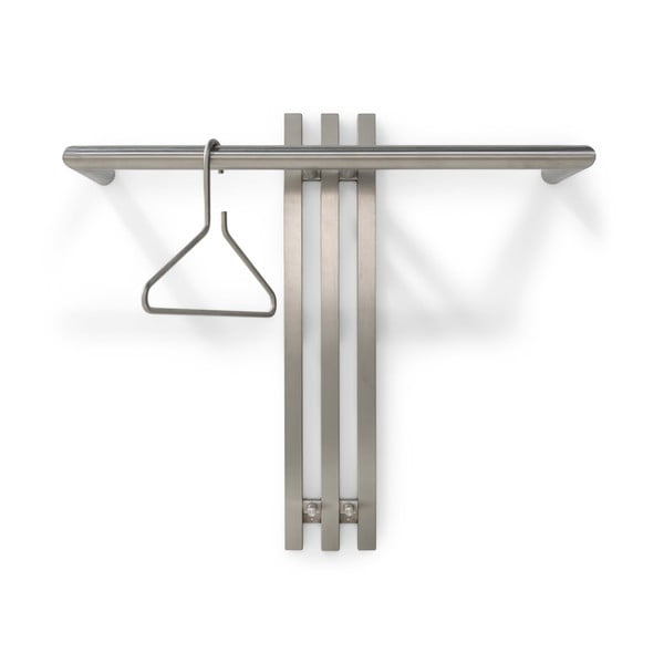 Kovový nástěnný věšák ve stříbrné barvě 65 cm Senza – Spinder Design-image-2