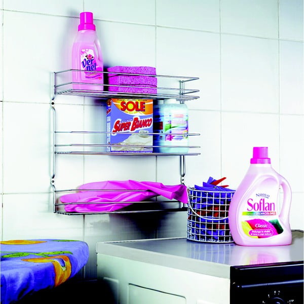 Nástěnný ocelový organizér na kořenky – Metaltex-image-1