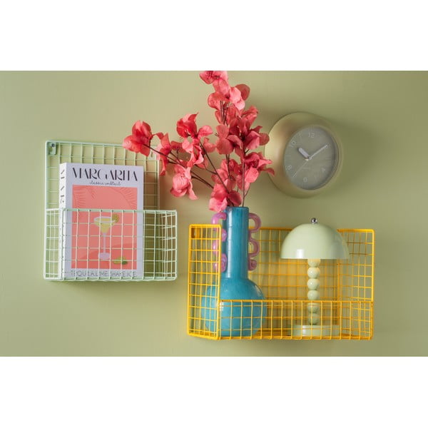 Bílo-oranžový dekorativní papírový úložný box 18x4x25 cm Margarita – PT LIVING-image-1