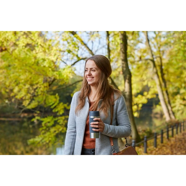 Šedý termo hrnek 0.36 l Easy Twist – Tefal-image-1