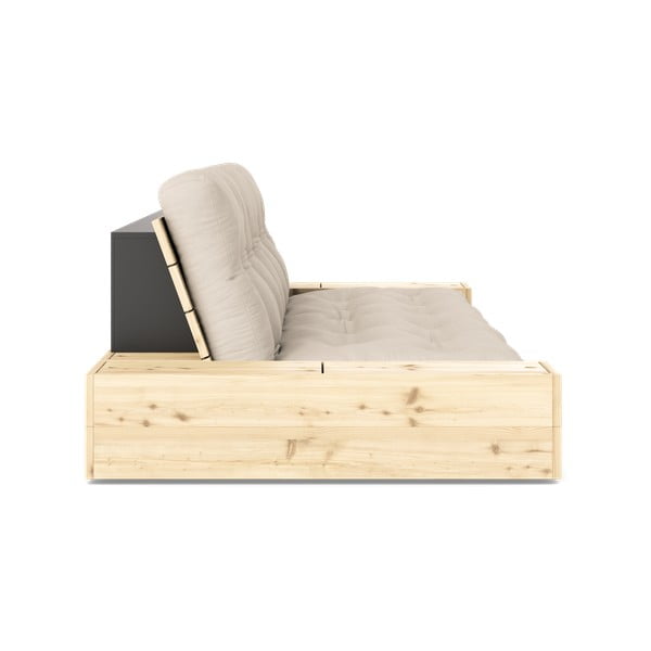 Béžová rozkládací pohovka 244 cm Base – Karup Design-image-3
