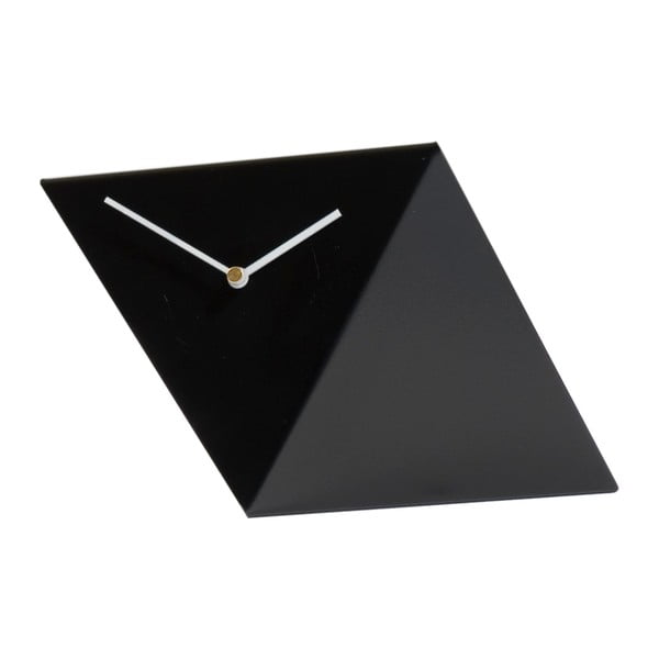 Stolní hodiny Clock 25 cm, černé