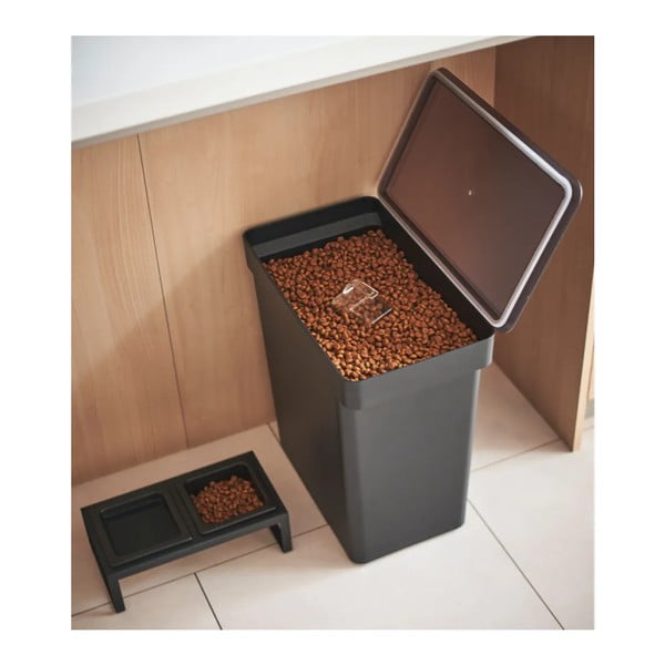 Sada misky a boxu na granule pro domácího mazlíčka Tower – YAMAZAKI-image-1