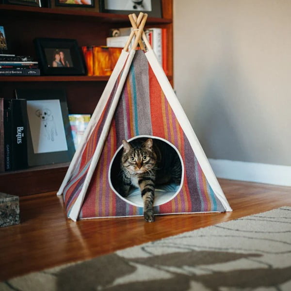 Teepee stan pro domácího mazlíčka 63x63 cm Cozy Cove Desert – P.L.A.Y.-image-1