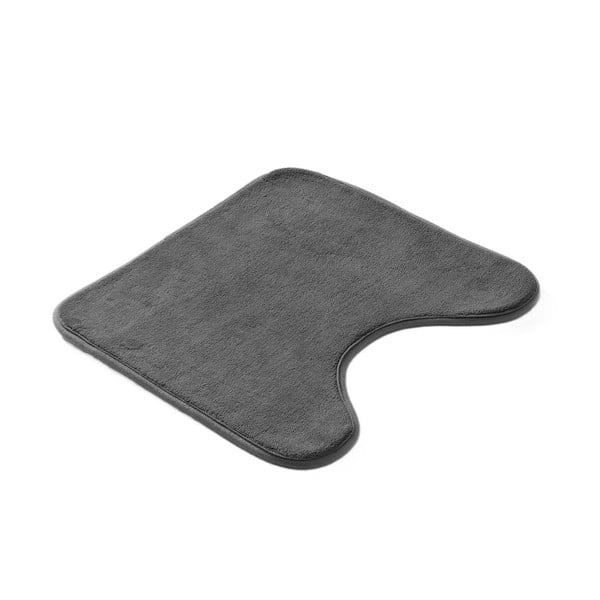 Antracitová WC koupelnová předložka 45x45 cm Vitamine – douceur d'intérieur-image-3