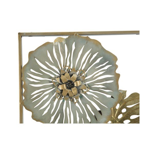 Kovová nástěnná dekorace 31,5x90 cm Leaf – Mauro Ferretti-image-4