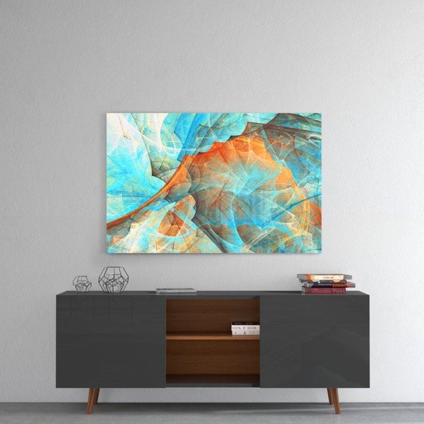 Skleněný obraz Insigne Colored Nets, 110 x 70 cm-image-1