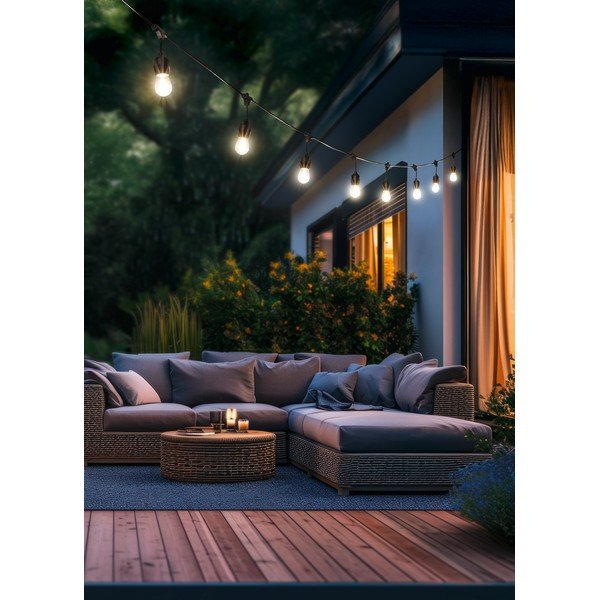 Světelný řetěz počet žárovek 10 ks délka 650 cm Chain – Reality-image-1