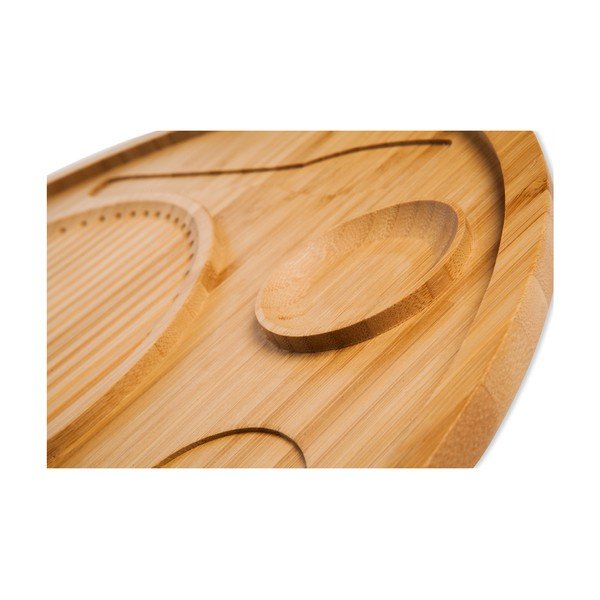 Bambusový servírovací talíř Bambum Teodora, ø 38 cm-image-3