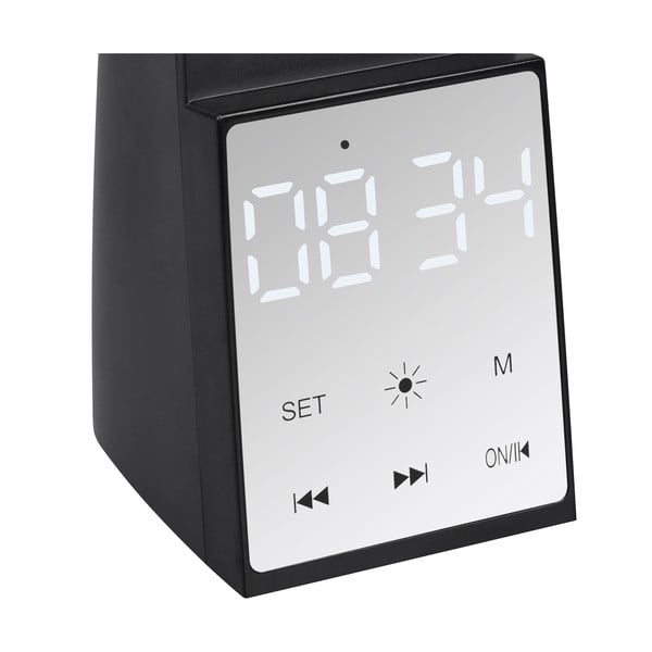 Matně černá LED stolní lampa s časovačem (výška 45 cm) Linus – Trio-image-1