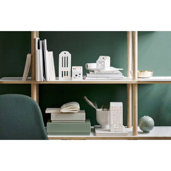 Bílý keramický svícen Kähler Design Urbania Lighthouse Functio-image-4