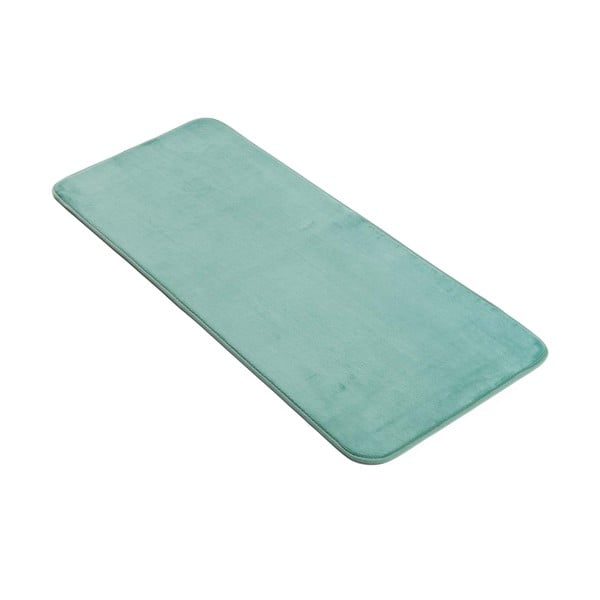Tyrkysová koupelnová předložka 50x120 cm Vitamine – douceur d'intérieur-image-2