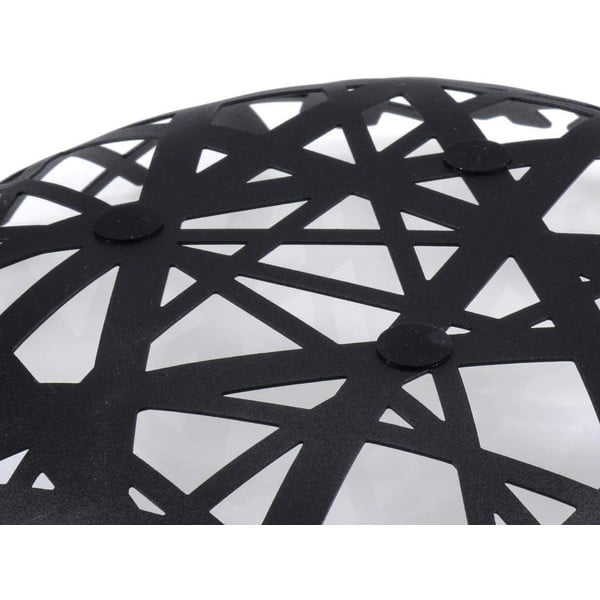 Černá mísa na ovoce YAMAZAKI Tower, ø 26 cm-image-1