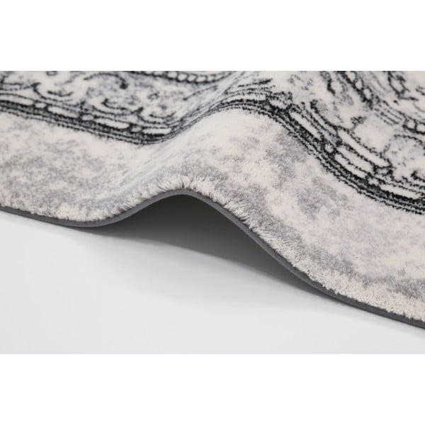 Šedý vlněný koberec 200x300 cm Meri – Agnella-image-2