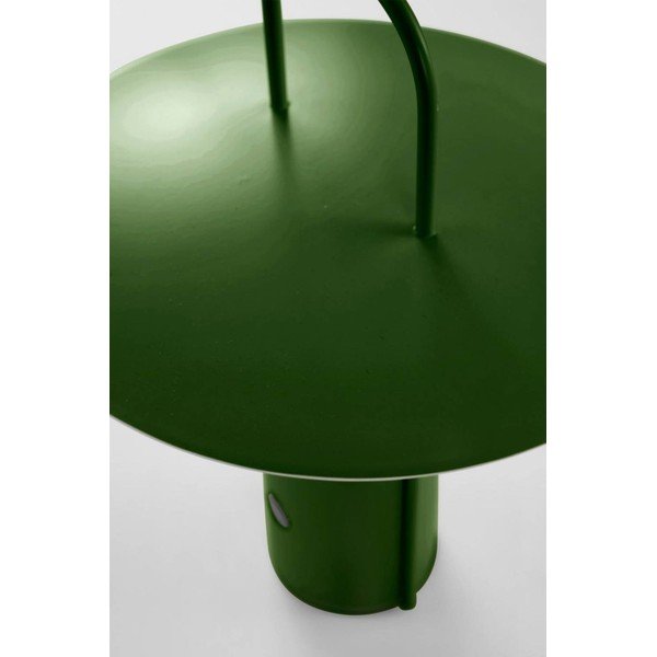 Zelená kovová LED stmívatelná stolní lampa (výška 24 cm) Venna – Jotex-image-3
