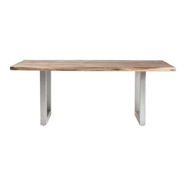 Jídelní stůl s deskou z akáciového dřeva Kare Design Line, 160 x 90 cm