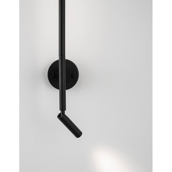 Matně černé hliníkové LED nástěnné svítidlo s ohybatelnou konstrukcí Handy – Nova Luce-image-1