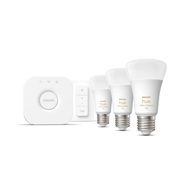 Smart startovací balíček 5 ks E27, 11 W White ambiance – Philips Hue