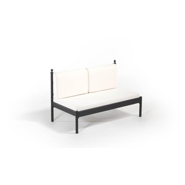 Béžová dvoumístná venkovní sedačka Mitas, 76 x 149 cm