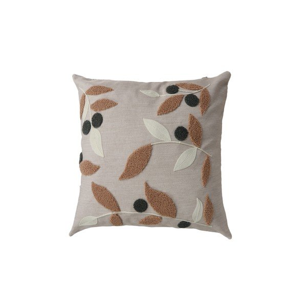 Lněný dekorační polštář 43x43 cm Sonbahar – Mioli Decor