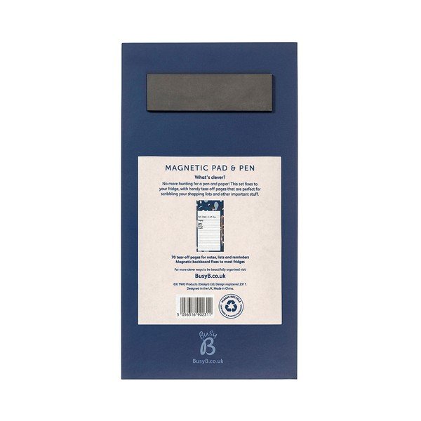Magnetický zápisník s propiskou Busy B, 70 stran-image-4