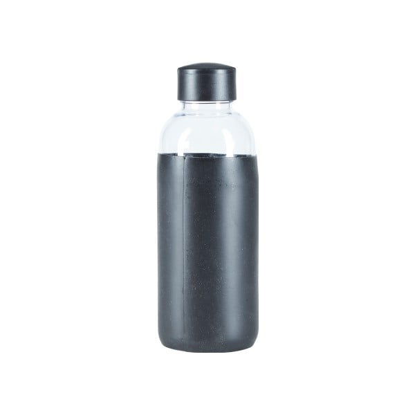 Černá plastová láhev Bahne & CO, 600 ml