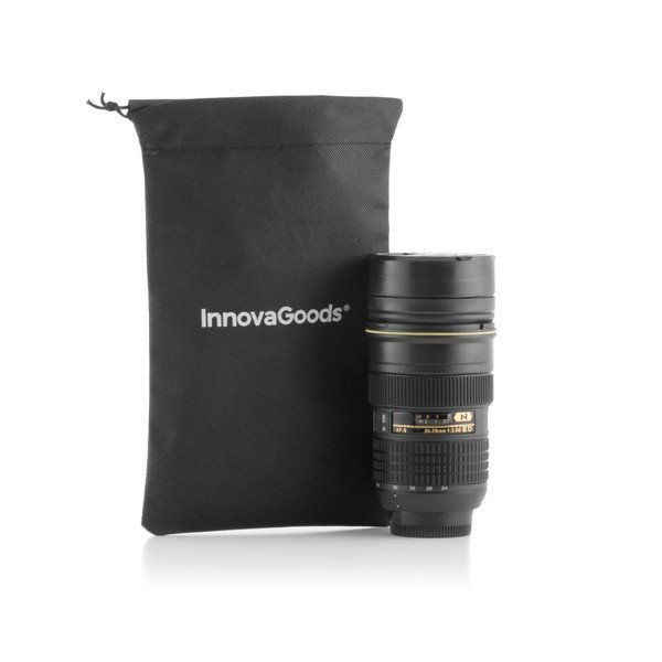 Černý cestovní termohrnek InnovaGoods CamCup, 400 ml-image-3