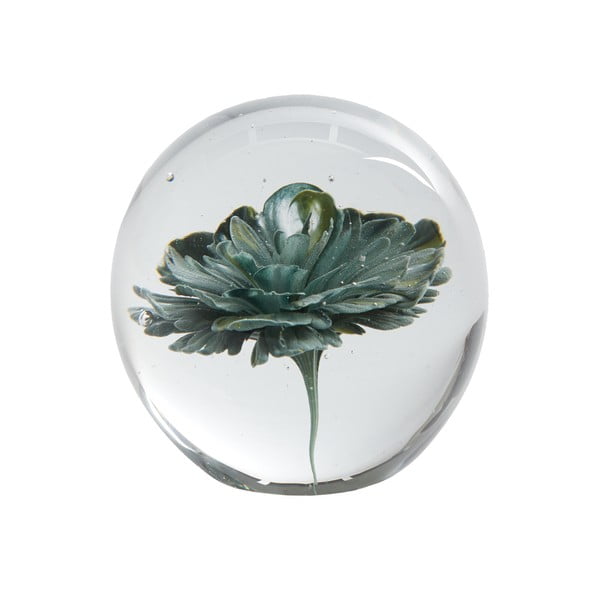 Skleněné těžítko (výška 8 cm) Flower – Light & Living