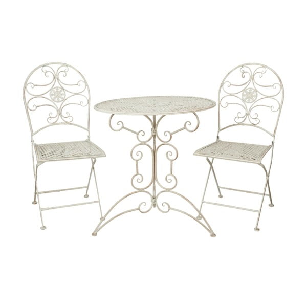 Set stůl + židle Vintage White