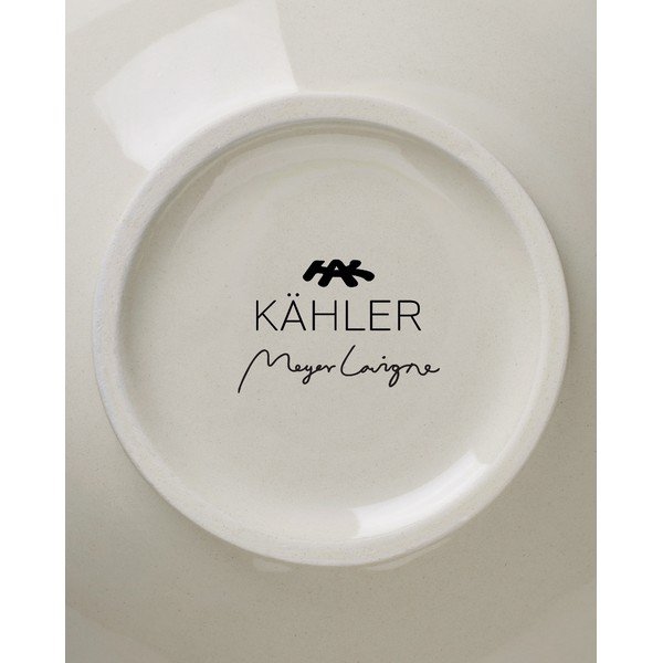 Bílo-růžová keramická váza ø 16 cm Canvas - Kähler Design-image-4