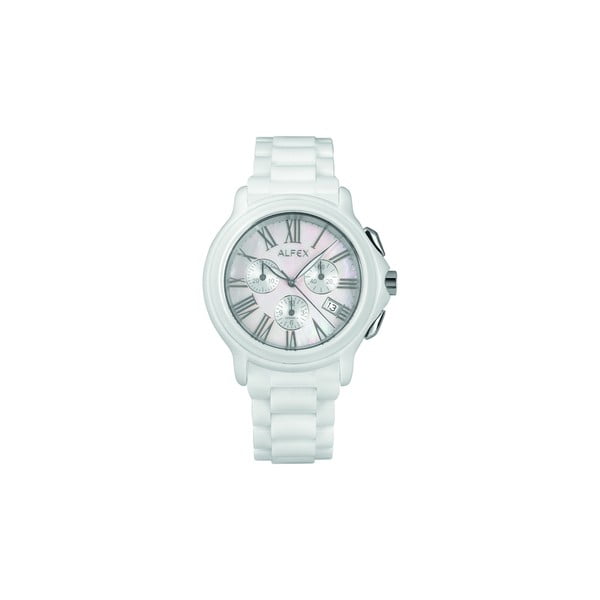 Pánské hodinky Alfex 5629 White/White