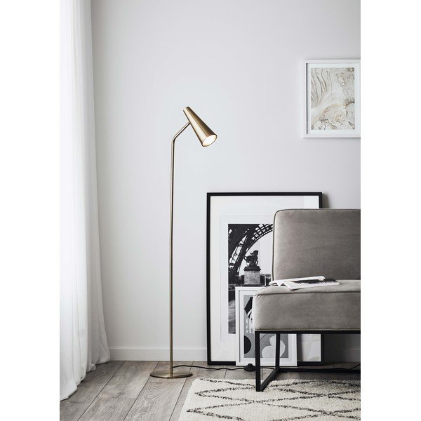 Stojací lampa ve zlaté barvě Peak - Markslöjd-image-1