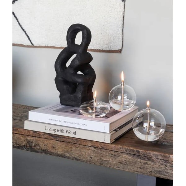 Skleněná olejová lampa (výška 10 cm) Aura – Mette Ditmer Denmark-image-1