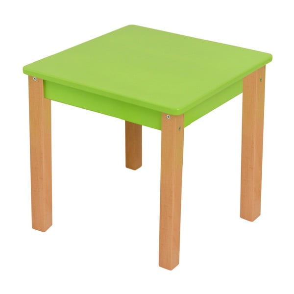 Zelený dětský stolek Mobi furniture Mario