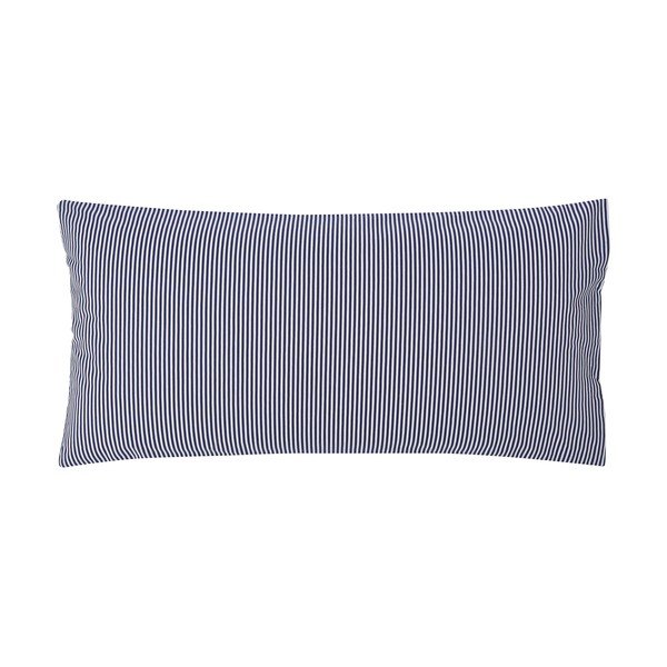 Sada 2 modrých dekorativních povlaků na polštář z ranforce bavlny Westwing Collection Daisies, 40 x 80 cm-image-3